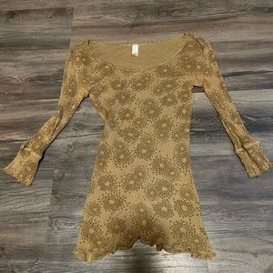 Lucy vintage flower top